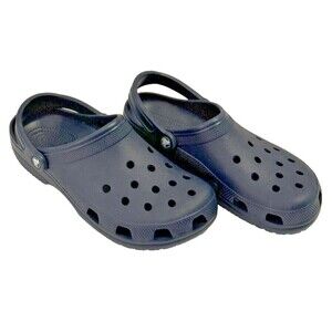 Crocs Unisex Classic Clog Shoe Navy - New Condition - Men's Size 11